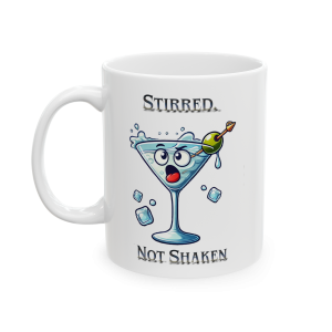 11oz Stirred Not Shaken Martini Mug